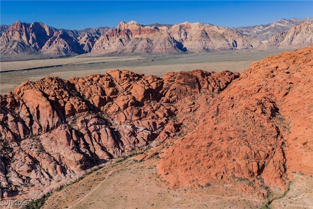 view of mountain feature