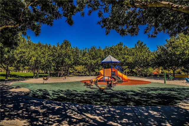 view of community playground