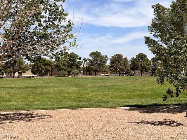 8301 Strawberry Spring St, Las Vegas, NV 89143 - surrounding community with a lawn