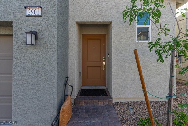 2901 Bahama Yellow Ave, North Las Vegas, NV 89086 - view of exterior entry featuring stucco siding