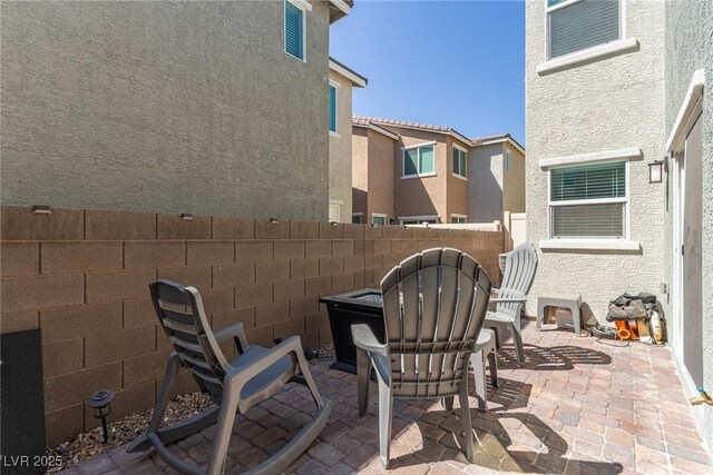 2901 Bahama Yellow Ave, North Las Vegas, NV 89086 - view of patio with fence