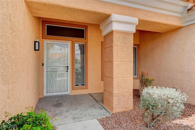 view of entrance to property