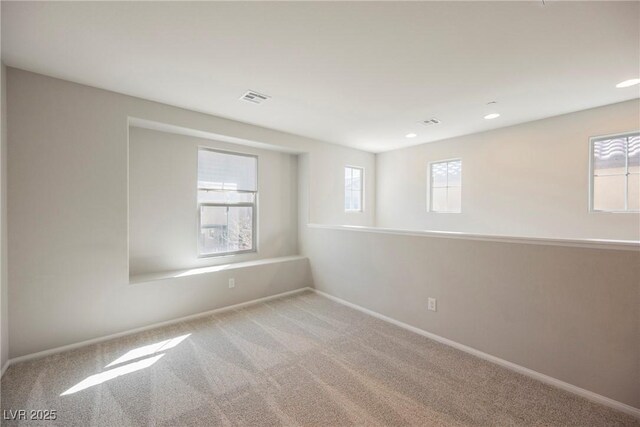 3158 Teaderman Walk, Henderson, NV 89044 - empty room featuring carpet flooring, baseboards, and recessed lighting