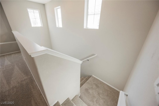 3158 Teaderman Walk, Henderson, NV 89044 - stairs featuring carpet flooring