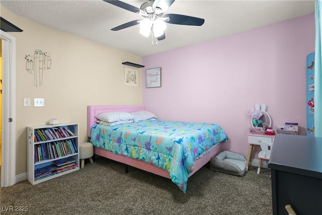 3258 Del Marino St, Las Vegas, NV 89121 - bedroom with carpet floors and ceiling fan