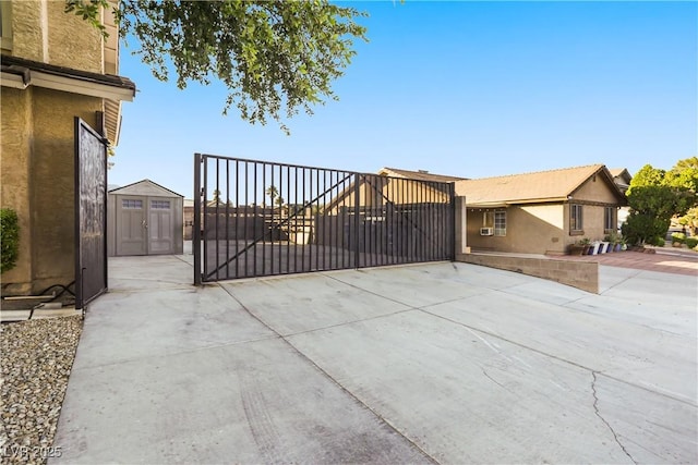 3258 Del Marino St, Las Vegas, NV 89121 - gate with a shed