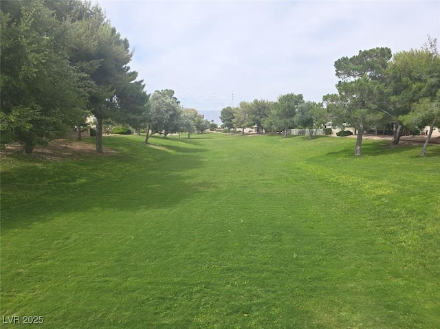 3117 Brightridge Dr, Las Vegas, NV 89134 - view of home's community with a yard