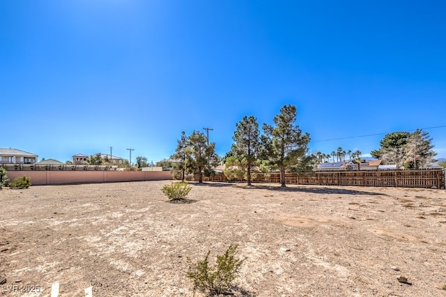 10615 Rancho Destino Rd, Las Vegas, NV 89183 - view of yard featuring a fenced backyard