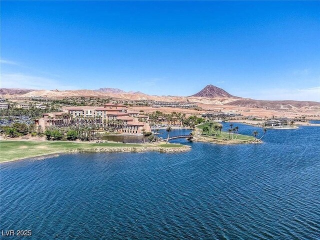 64 Strada Principale Unit 307, Henderson, NV 89011 - drone / aerial view of a water and mountain view