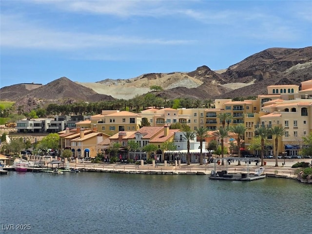 64 Strada Principale Unit 307, Henderson, NV 89011 - water view with a mountain backdrop