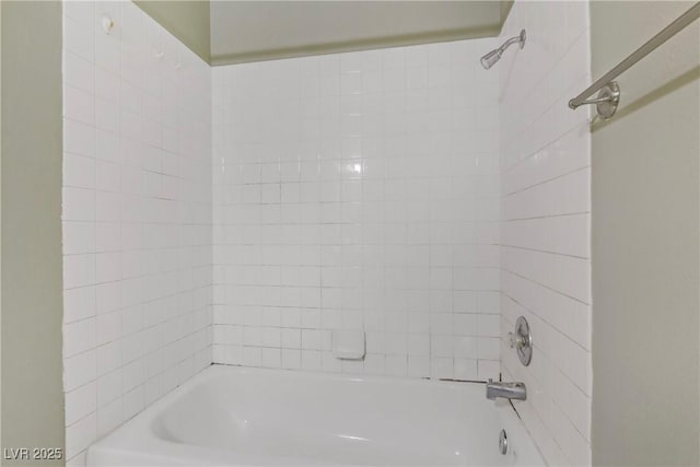 full bath with washtub / shower combination