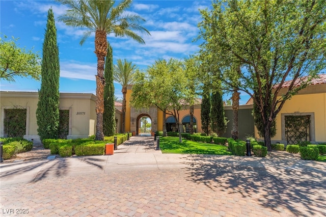 4963 Pensier St, Las Vegas, NV 89135 - mediterranean / spanish-style house with stucco siding