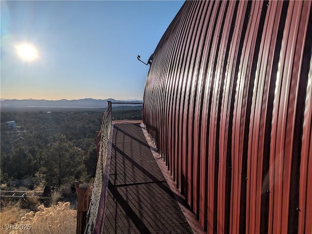 view of property exterior