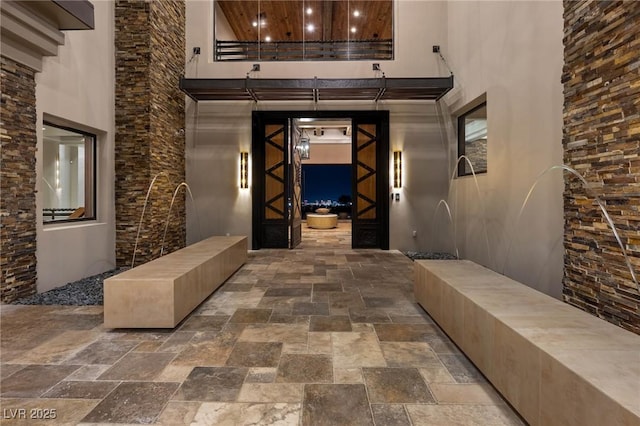 64 Promontory Ridge Dr, Las Vegas, NV 89135 - entrance to property featuring stucco siding