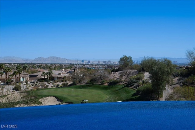 64 Promontory Ridge Dr, Las Vegas, NV 89135 - water view with a local golf course and mountains
