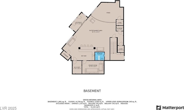 64 Promontory Ridge Dr, Las Vegas, NV 89135 - home floor plan