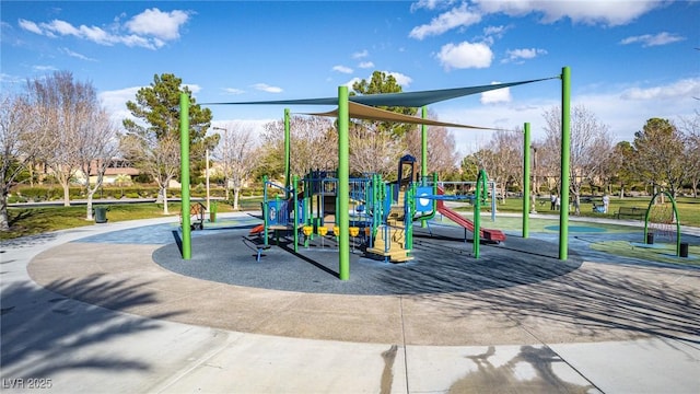 view of community playground