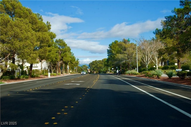 view of road with street lighting