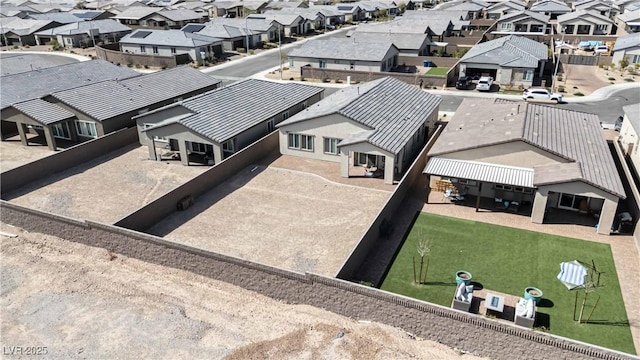 birds eye view of property featuring a residential view