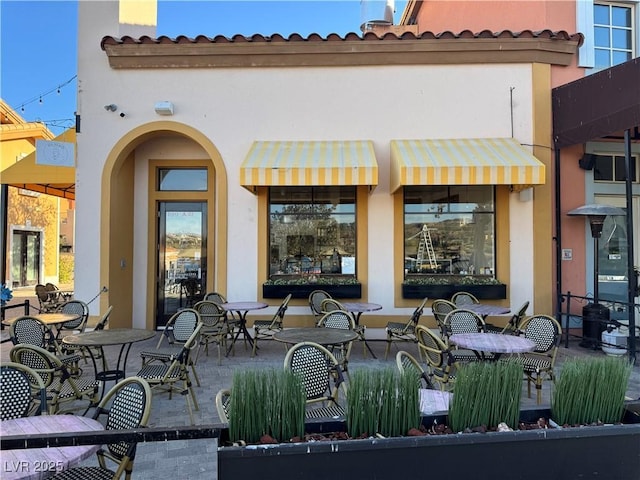 view of patio / terrace featuring outdoor dining space