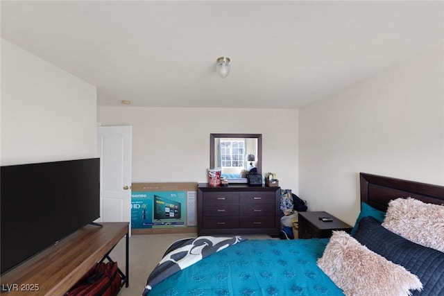 bedroom featuring carpet floors