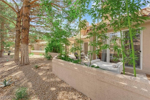 8170 Round Hills Cir, Las Vegas, NV 89113 - view of yard