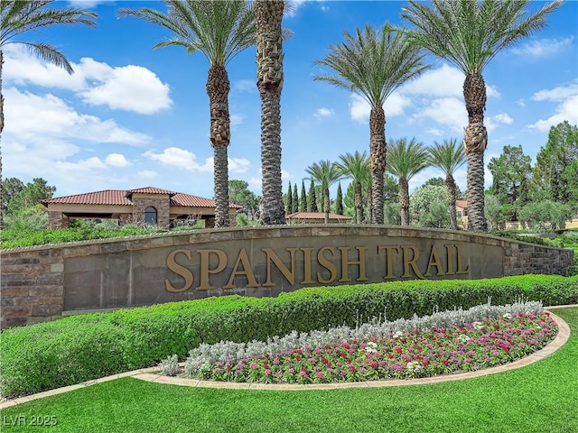 8170 Round Hills Cir, Las Vegas, NV 89113 - view of community sign
