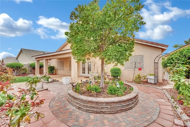 view of patio / terrace with french doors