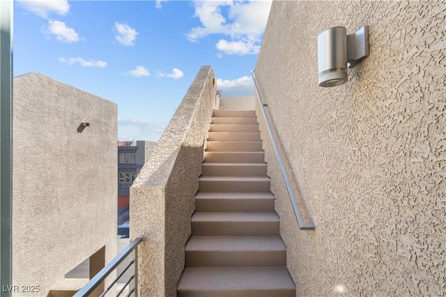 view of staircase