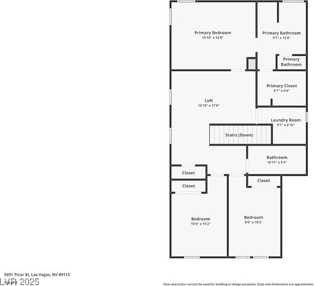 5691 Tinar St, Las Vegas, NV 89113 - property floor plan