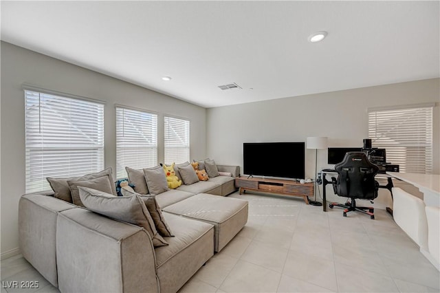 5691 Tinar St, Las Vegas, NV 89113 - living room featuring recessed lighting