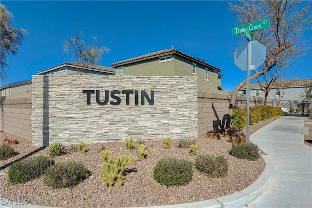 5691 Tinar St, Las Vegas, NV 89113 - view of community sign
