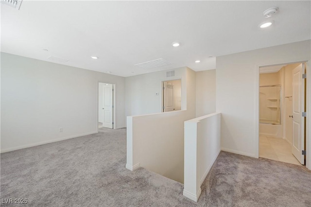 5691 Tinar St, Las Vegas, NV 89113 - spare room with carpet flooring, recessed lighting, baseboards, and a smoke detector