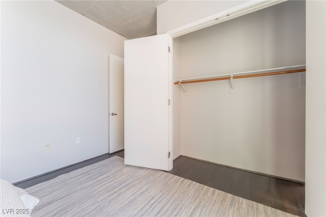 view of closet