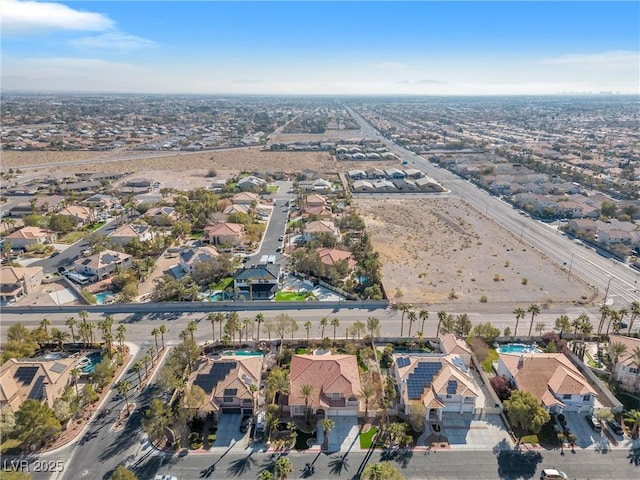 birds eye view of property featuring a residential view