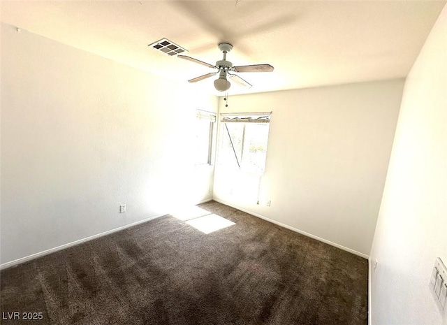 981 Leadville Meadows Dr, Henderson, NV 89052 - unfurnished room featuring a ceiling fan, carpet, and baseboards
