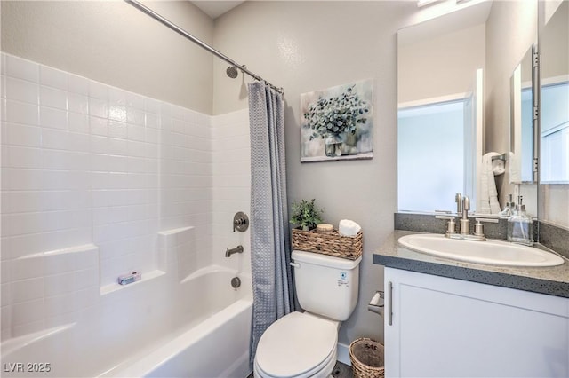 8629 Ensworth St Unit 114, Las Vegas, NV 89123 - full bathroom featuring shower / bathtub combination with curtain and vanity