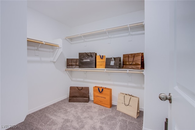 5748 Avondale Rise Way, Las Vegas, NV 89141 - walk in closet with carpet floors