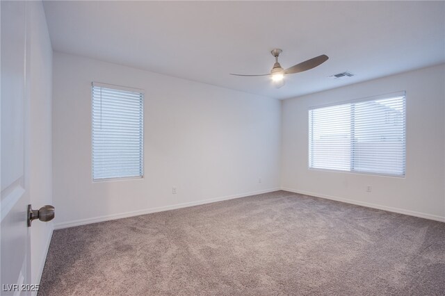 5748 Avondale Rise Way, Las Vegas, NV 89141 - carpeted spare room featuring ceiling fan and baseboards