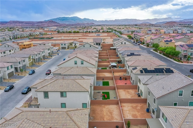 5748 Avondale Rise Way, Las Vegas, NV 89141 - aerial perspective of suburban area with mountains