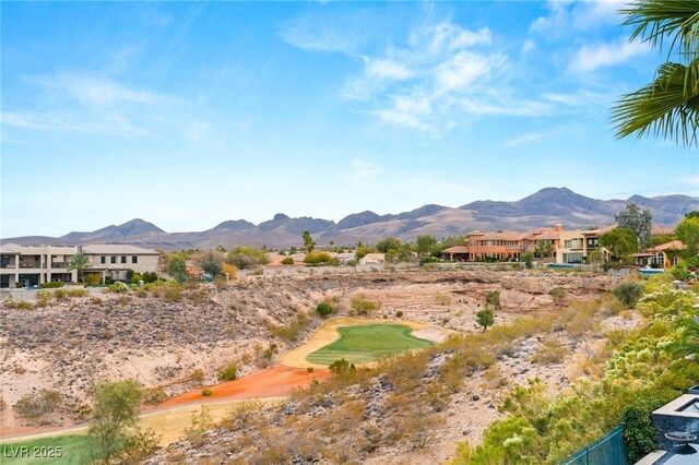 2660 Mirabella St, Henderson, NV 89052 - property view of mountains with golf course view
