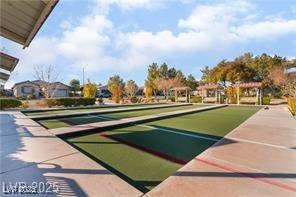 3609 Citrus Heights Ave, North Las Vegas, NV 89081 - view of community with a game area