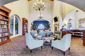 3609 Citrus Heights Ave, North Las Vegas, NV 89081 - common area with a high ceiling