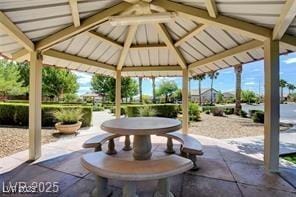 3609 Citrus Heights Ave, North Las Vegas, NV 89081 - view of patio / terrace featuring a gazebo