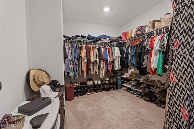 2945 Torreon Ln, Las Vegas, NV 89121 - spacious closet with carpet