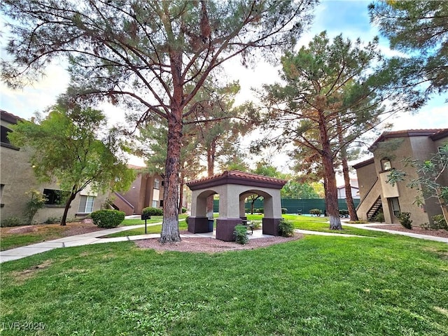 9000 S Las Vegas Blvd Unit 1187, Las Vegas, NV 89123 - view of community featuring a gazebo and a lawn