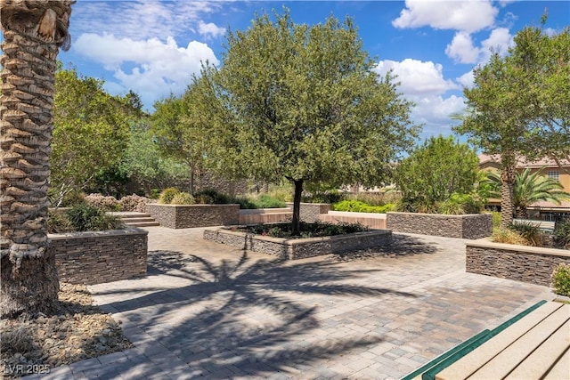 2833 Athena Hill Ct, Henderson, NV 89052 - view of property's community with a patio area