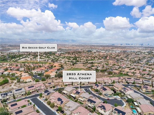 2833 Athena Hill Ct, Henderson, NV 89052 - aerial view of residential area