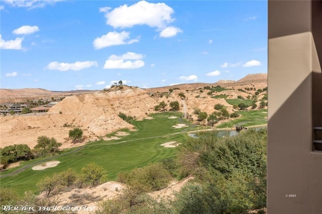 405 Paradise Pkwy Unit 170, Mesquite, NV 89027 - mountain view featuring view of golf course