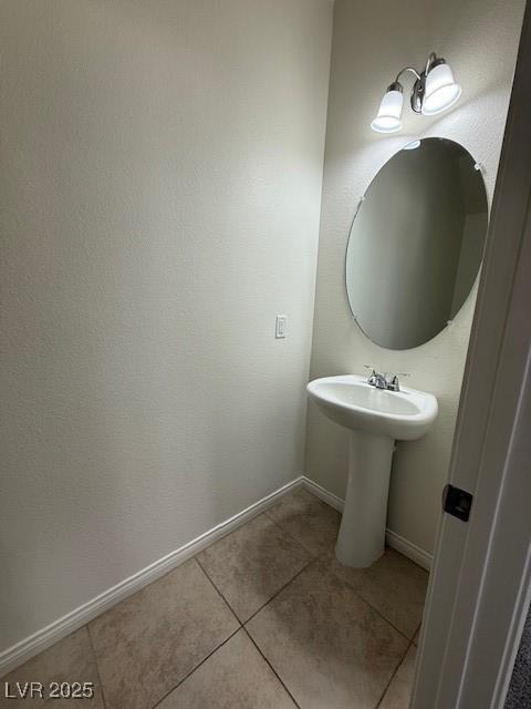 3104 Naggio Shores Ave, Las Vegas, NV 89141 - bathroom with tile patterned floors and baseboards